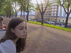 Russian Girl Picked Up For Spycam Doggystyle Drill